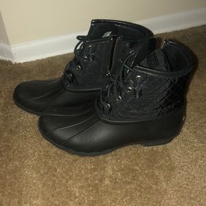 Sperry duck boots!! Women’s size 8